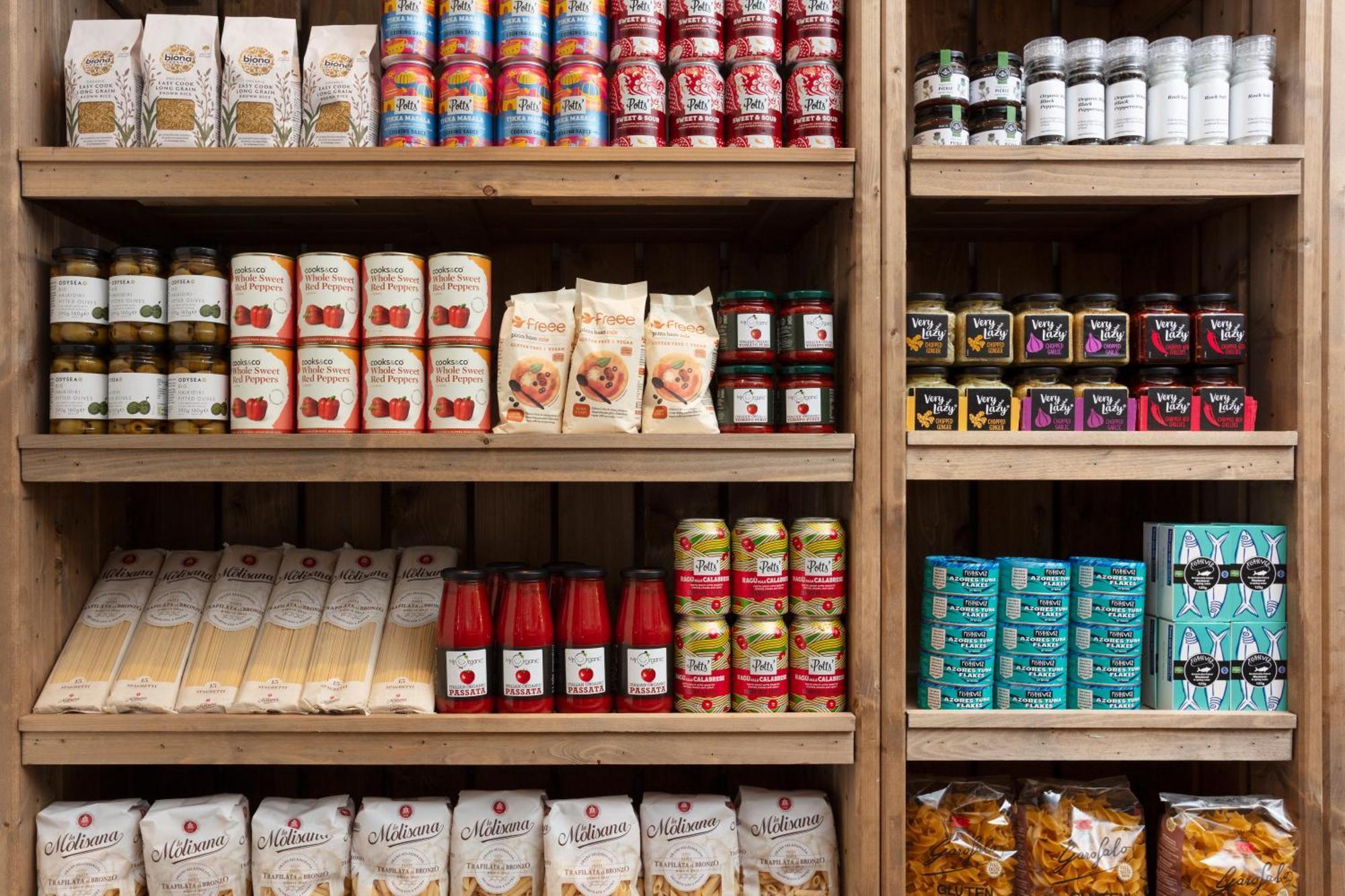 Schloss Roxburghe, Part Of Destination By Hyatt Exteriör bild A typical grocery store display