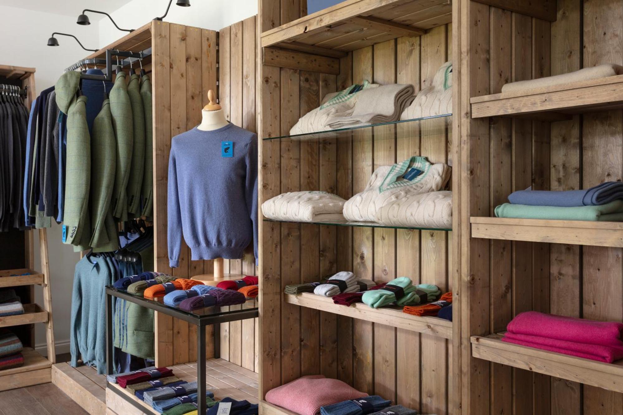 Schloss Roxburghe, Part Of Destination By Hyatt Exteriör bild The interior of a clothing store