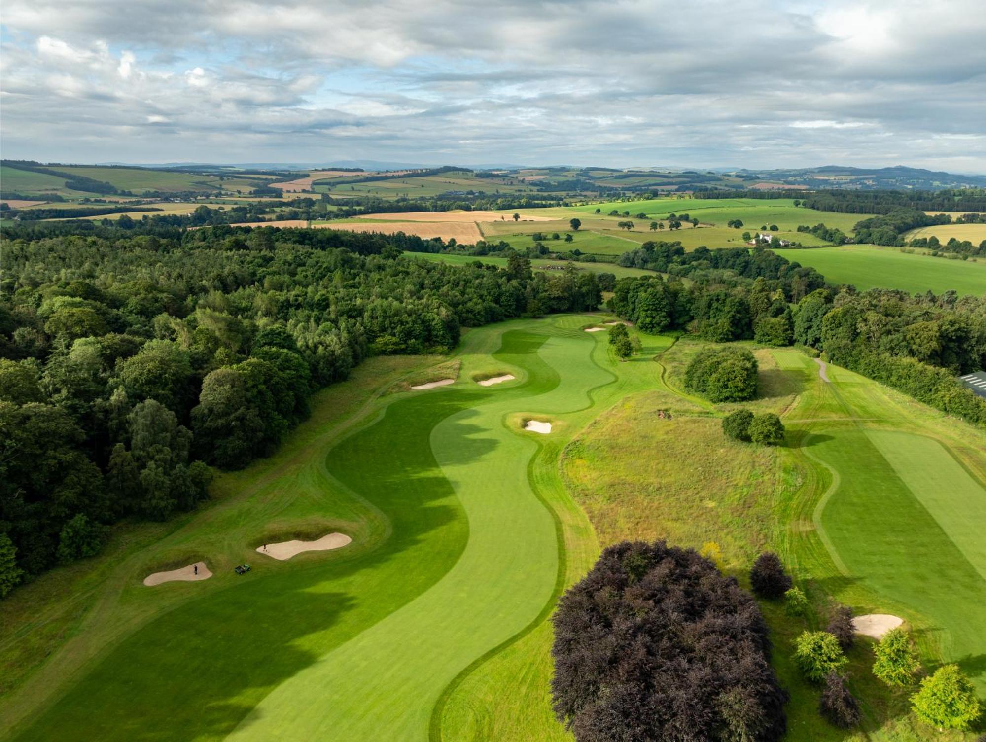 Schloss Roxburghe, Part Of Destination By Hyatt Exteriör bild The 18th hole at the 2019 Women's Open