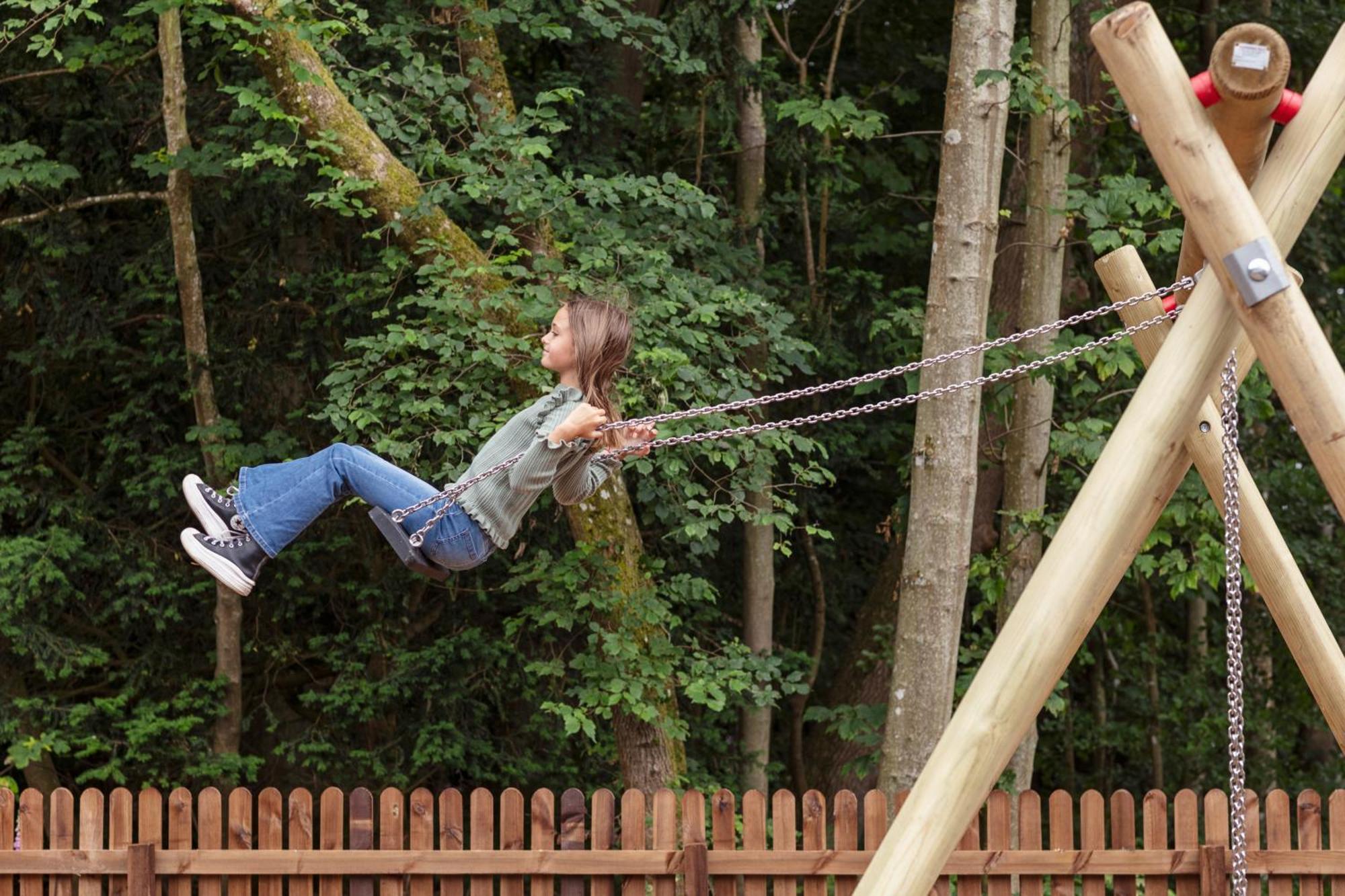 Schloss Roxburghe, Part Of Destination By Hyatt Exteriör bild A child on a swing