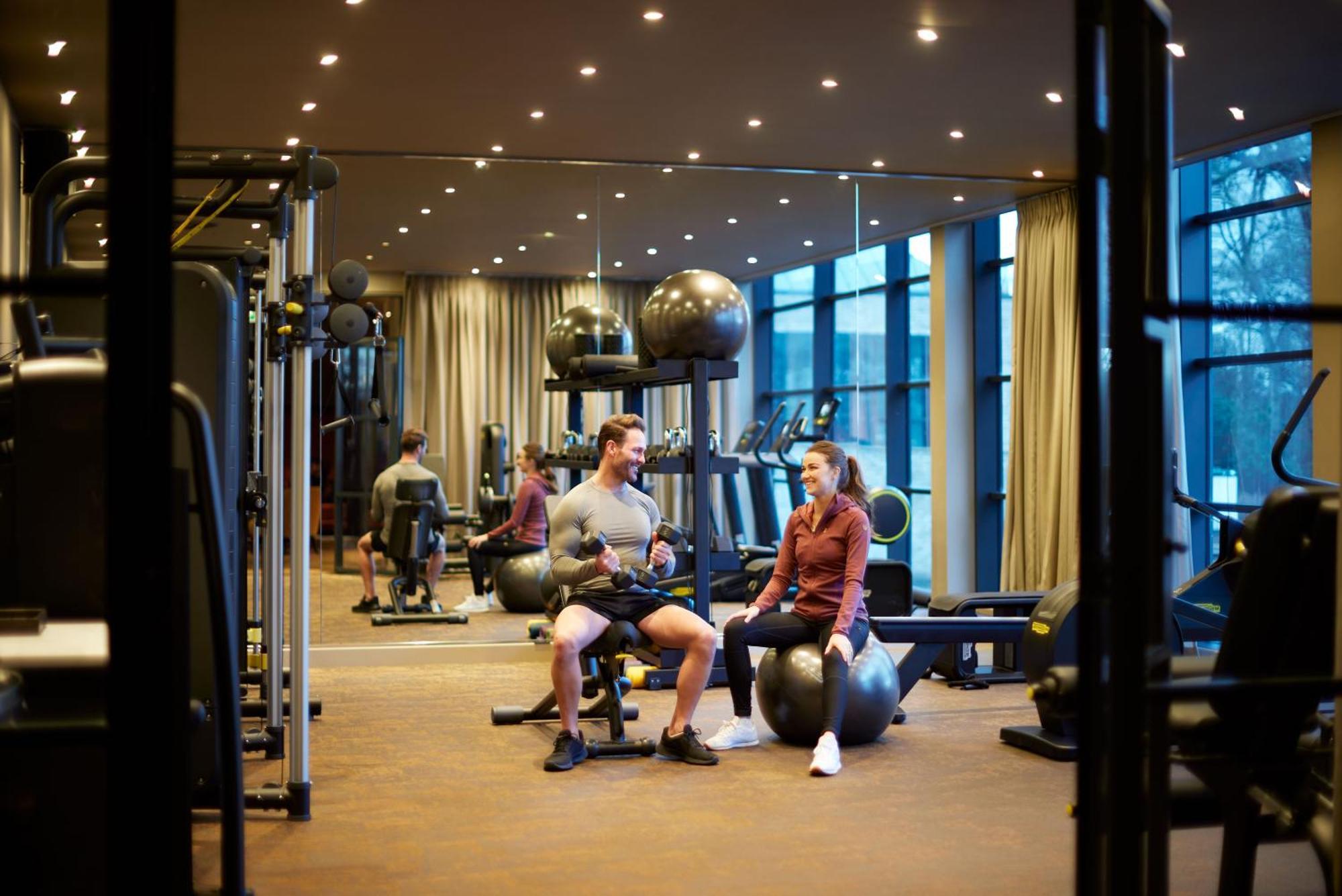 Schloss Roxburghe, Part Of Destination By Hyatt Exteriör bild The gym at the hotel